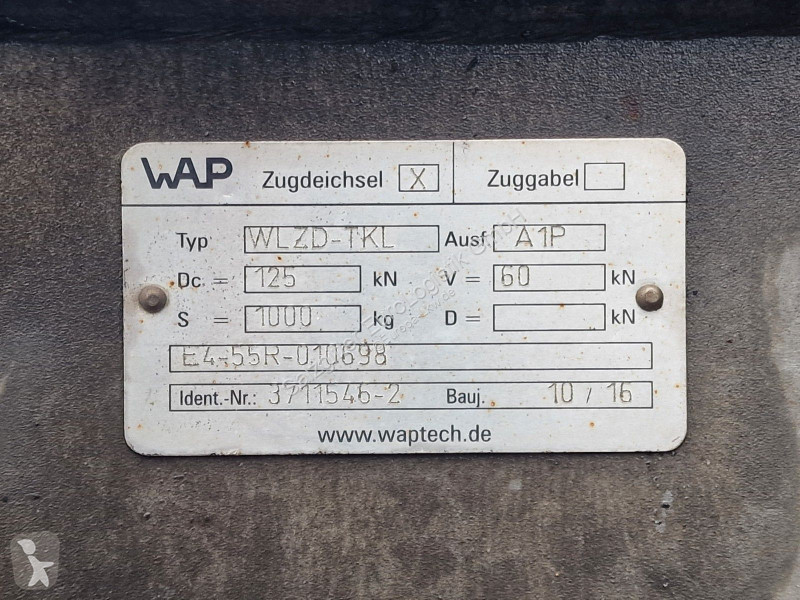 مقطورة Schmitz Cargobull 18 / Ladebordwand