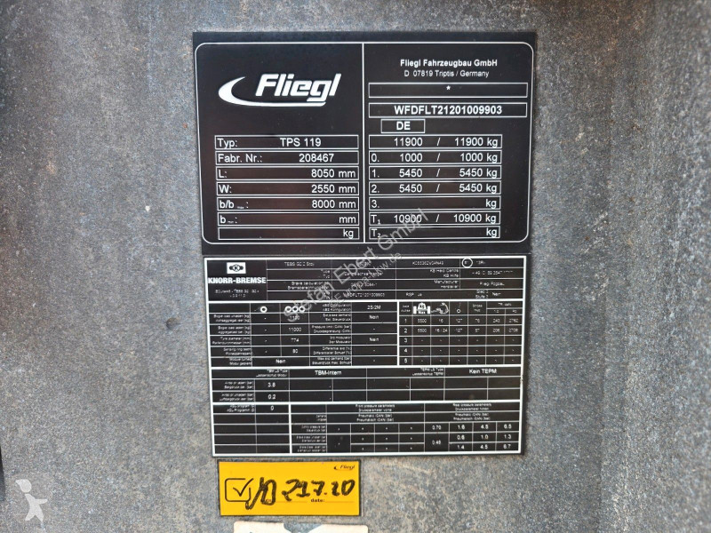 Maskinbæreren Fliegl TPS 119 GFA-Achsen...