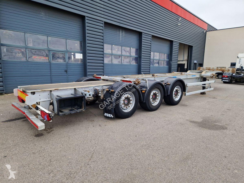 Semitrailer Asca PORTE CONTAINERS MULTIPOSITION