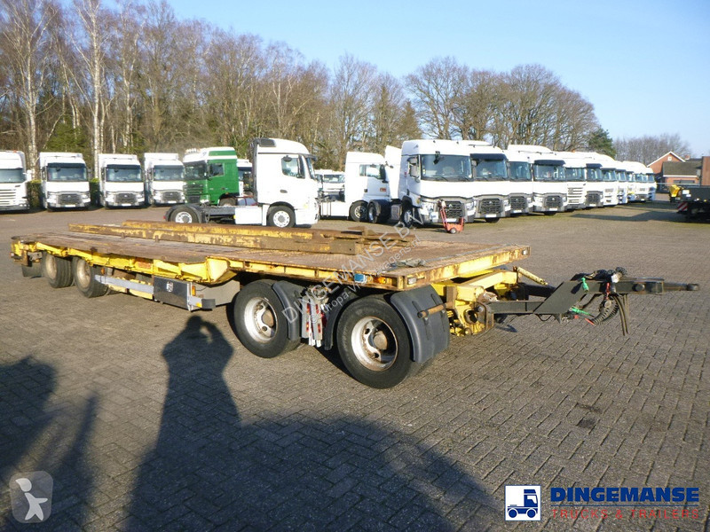 Aanhanger Nooteboom 4-axle lowbed drawbar...