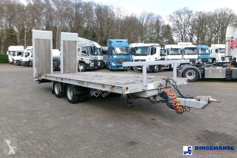 Reboque King 2-axle platform drawbar trailer...