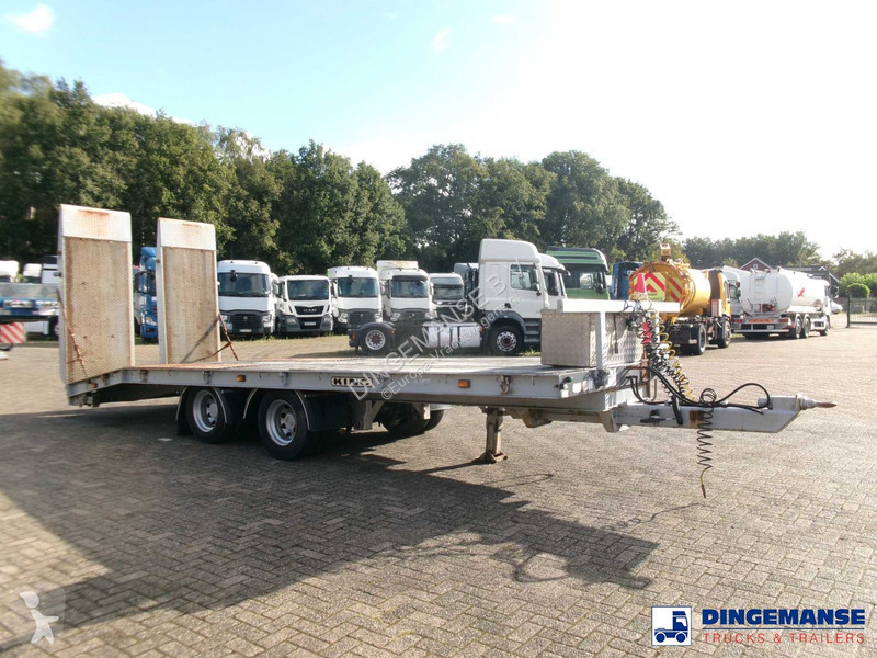 Reboque King 2-axle platform drawbar trailer...