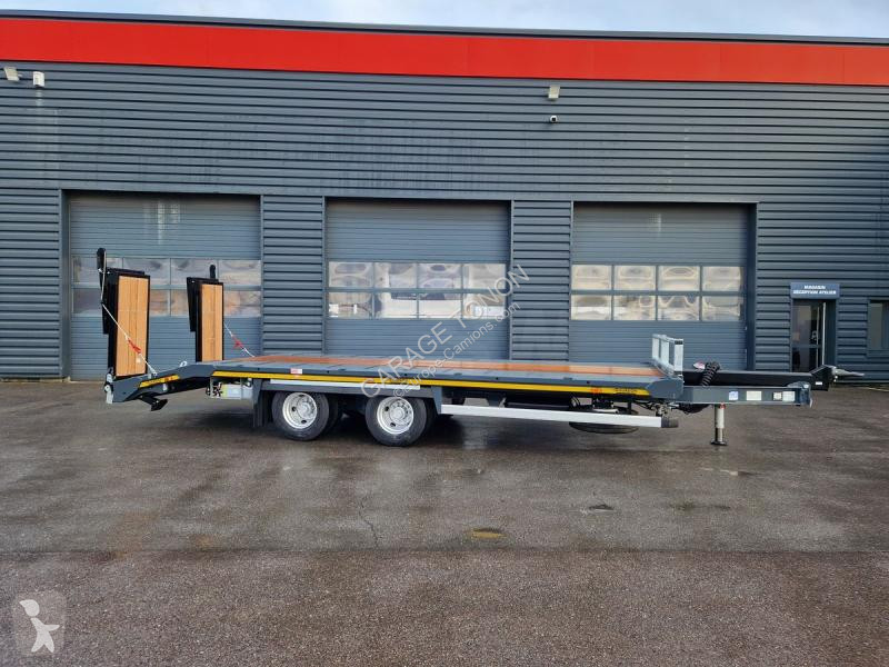 Remorque Gourdon F190 PORTE ENGINS 2 ESSIEUX
