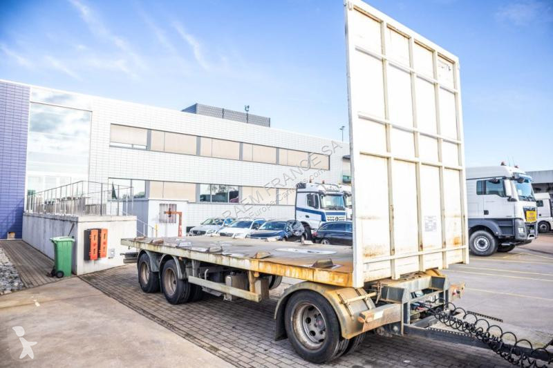 Remorque Trouillet PLATEAU + 3 ASSEN DOLLY