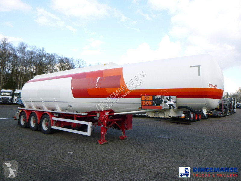 Släp Feldbinder Jet fuel tank 40 m3 / 1 comp +...