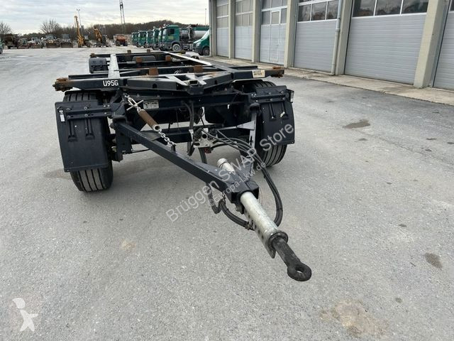 Reboque Krone 2 Achswechselfahrgestell, Typ:...