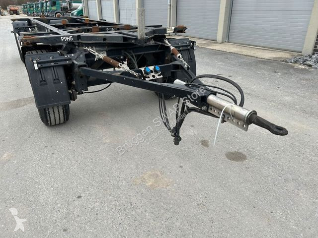 Reboque Krone 2 Achswechselfahrgestell, Typ:...