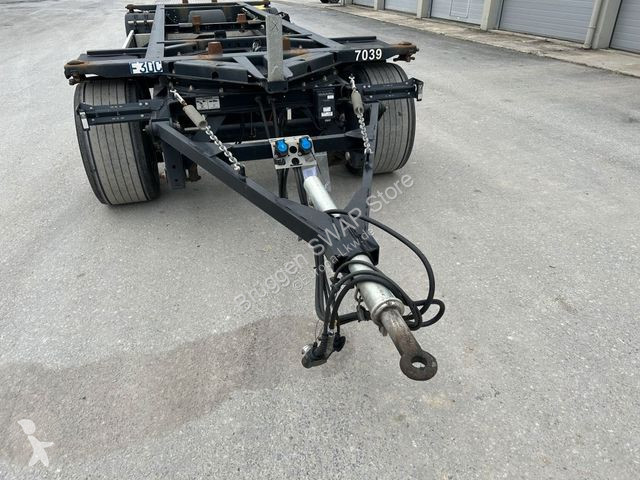 Släp Krone 2 Achswechselfahrgestell, Typ: MAXI...