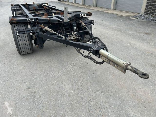 Släp Krone 2 Achswechselfahrgestell, Typ: AZW...