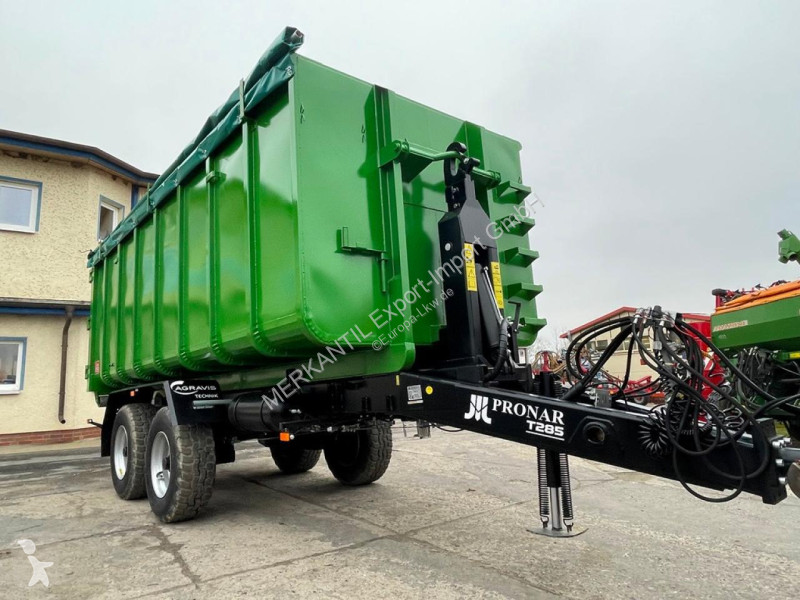 Remorque agricole Pronar  T285 + Container
