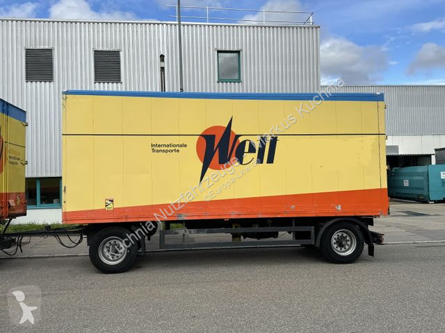 Anhænger Pagenkopf 14t Alu-Möbelkoffer 7,1m...