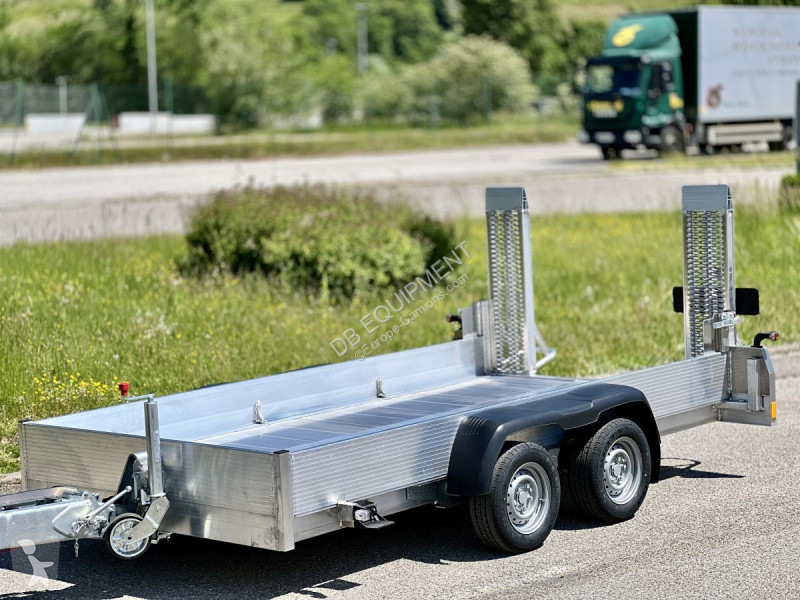 Remorque Remorque porte engin aluminium 3T5...