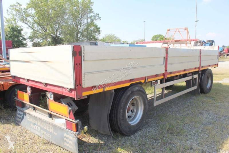 Släp Bartoletti rimorchio pianale con sponde usato