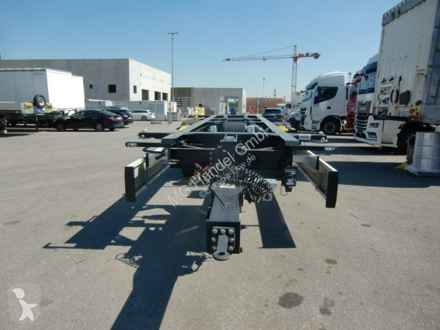 Remorque Krone 1-Achs Lafette Krone Achse,...