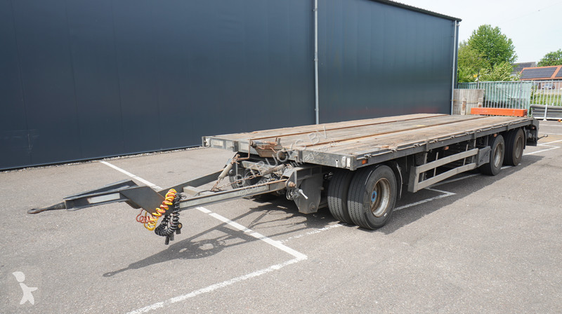 Remorque GS Meppel 3 AXLE FLATBED WITH TWISTLOCKS