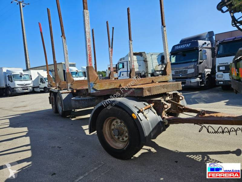 Remorque AJK Transporte de madeira
