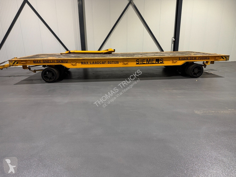 Aanhanger  Industrial Drawbar Trailer 60 Tons 4-8