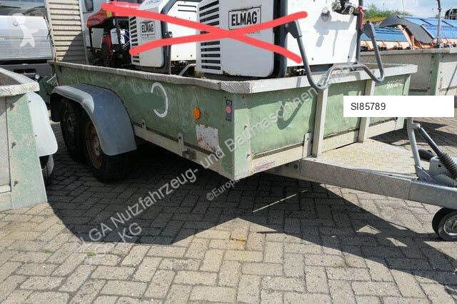 مقطورة Maschinentransport. Baggertransport....