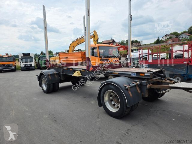 Reboque  Holz Wood Rungen / ALU / load 14,7ton