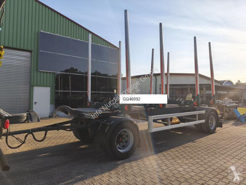 Reboque Ebert KHA 18 Exte Holztransporter