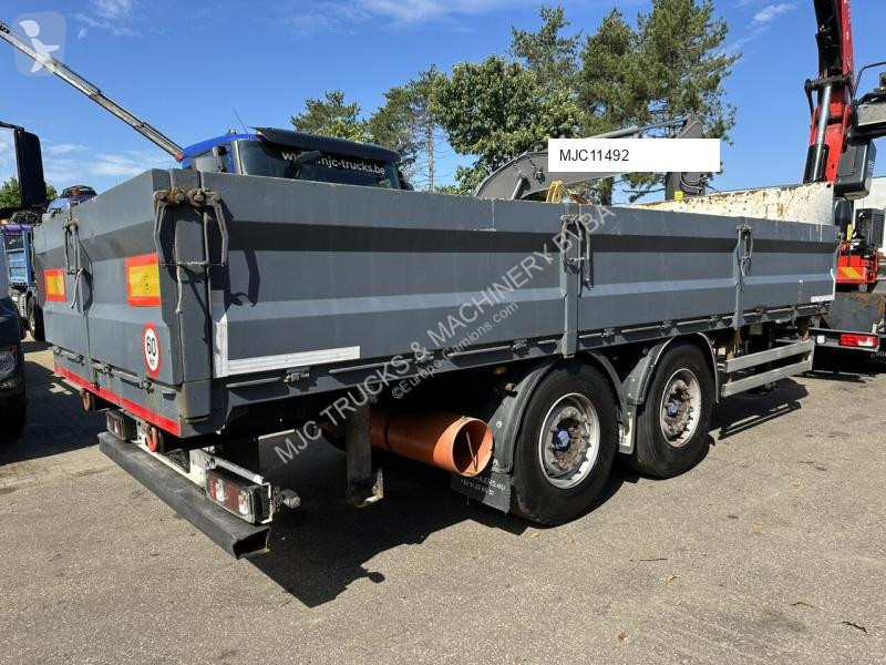 Aanhanger ZA 18 2-AS AANHANGER - 6m50 - GROTE...