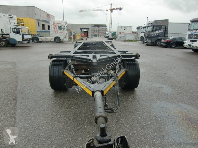 Remolque Krone AZ18, Maxi BDF-Lafette, BPW-Achsen