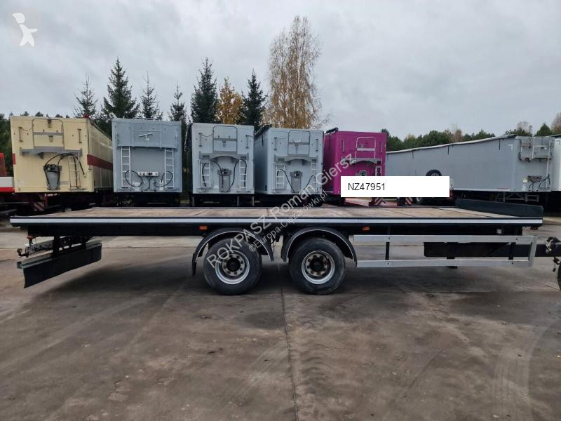 مقطورة  Platform Tandem 18000kg 7,85 m