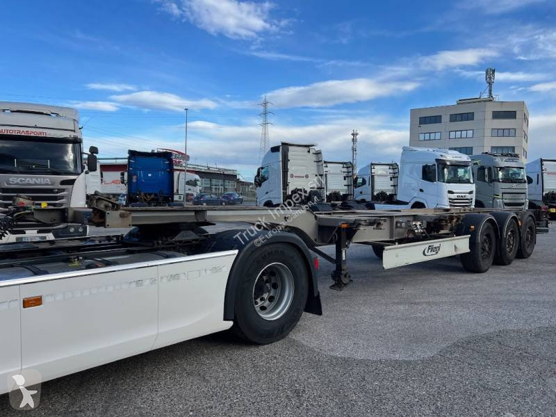 مقطورة Fliegl Porta container allungabile...