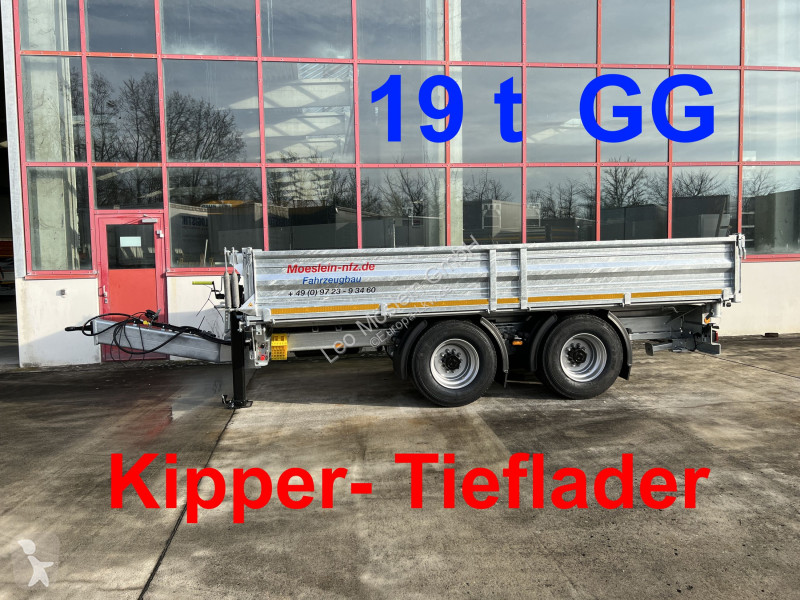 مقطورة Möslein TTD 19 B  19 t Tandemkipper-...