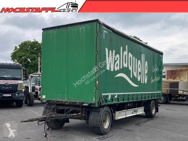 مقطورة Fliegl 2-Achs Drehschemel Anhänger ZPS180