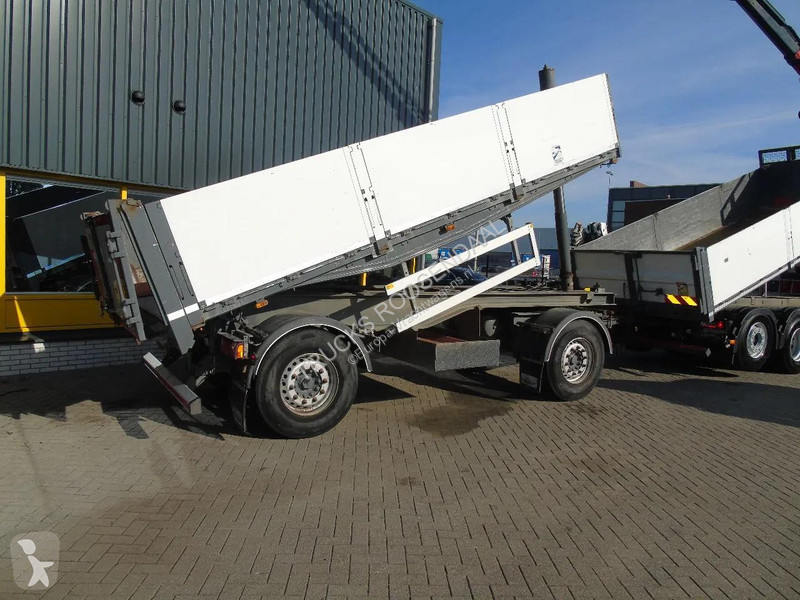 مقطورة LAG 2x axle + big cylinder + perfect status