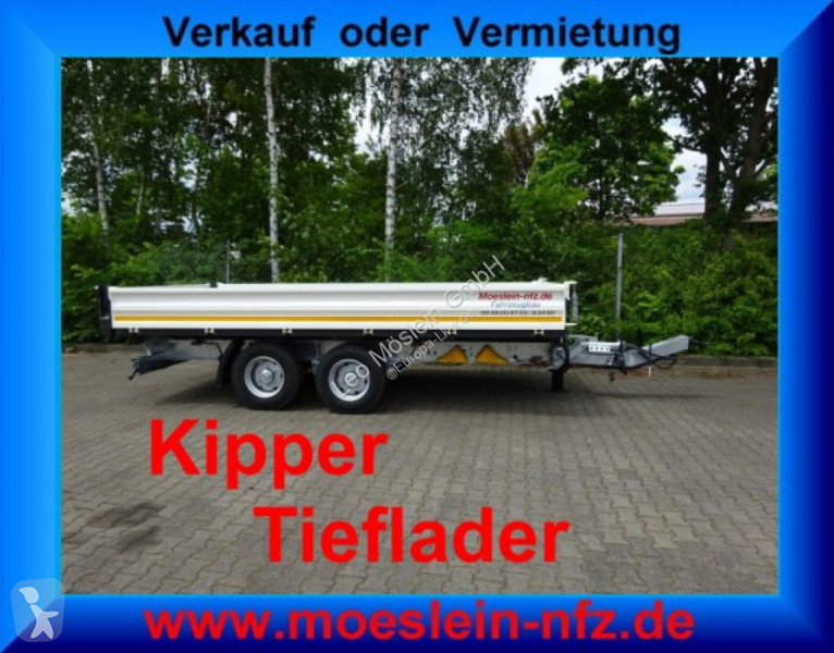 مقطورة Möslein TTD 11 Weiß  neuer Tandem 3-...