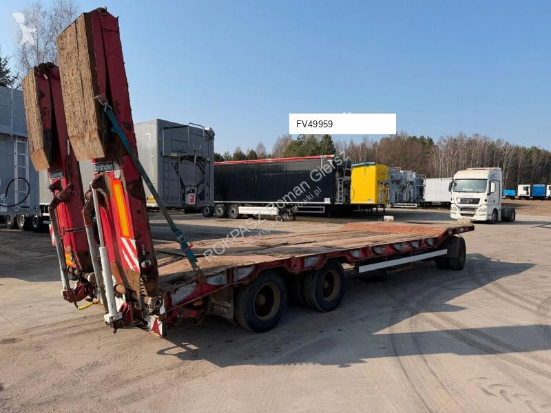 مقطورة Goldhofer Low Loader Trailer Ramps
