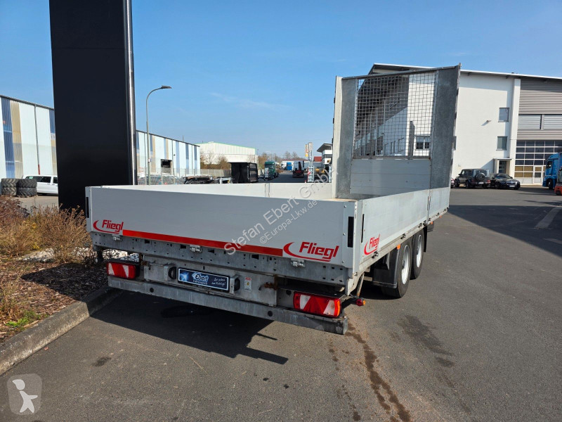مقطورة Fliegl TPS 119 GFA-Achsen Auffahrrampen...