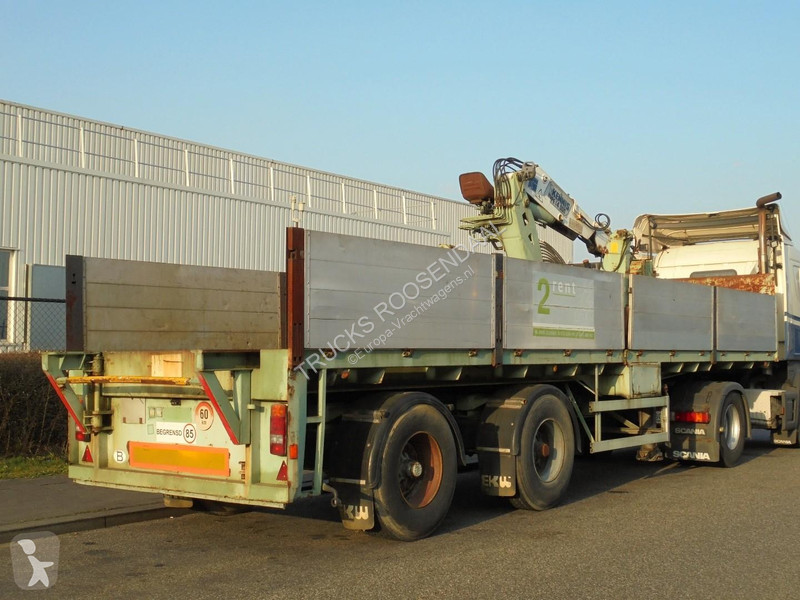 نصف مقطورة EKW oplegger + KENNIS 14.000
