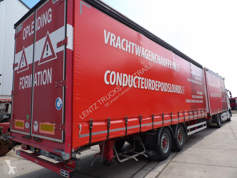 مقطورة Van Hool 8845MM LANG-WIE NEU 40000KM-EX...