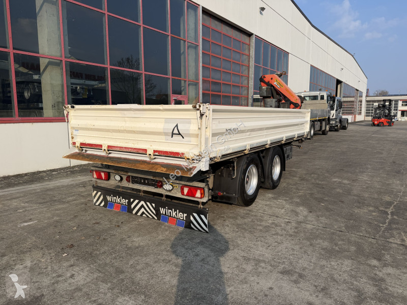 Remolque  TK  14 t Tandemkipper- Tieflader
