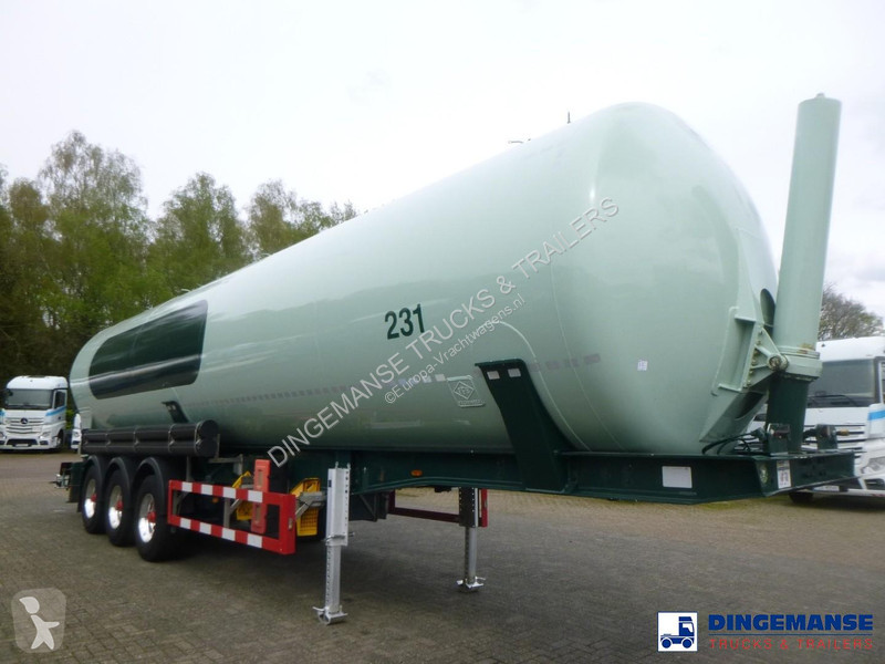 مقطورة Feldbinder Powder tank alu 60 m3 (tipping)