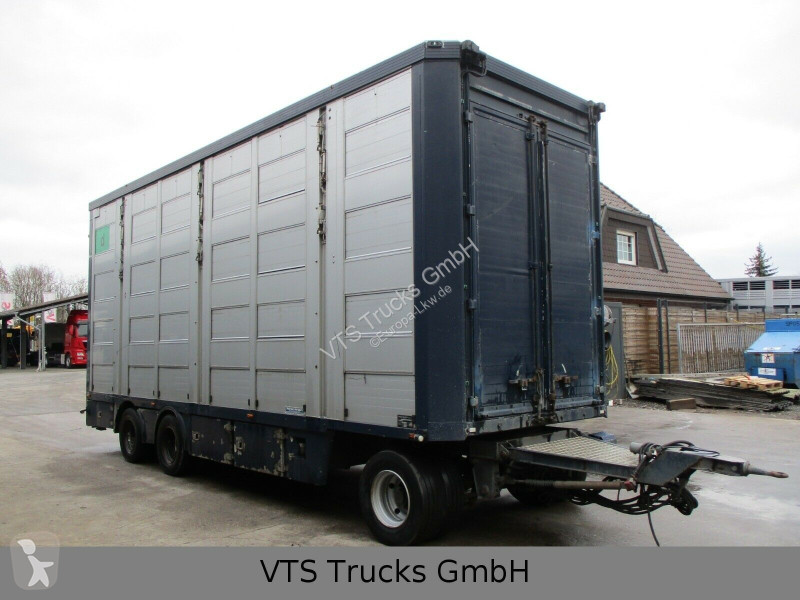 مقطورة  4.Stock Viehanhänger m.  Aggregat...