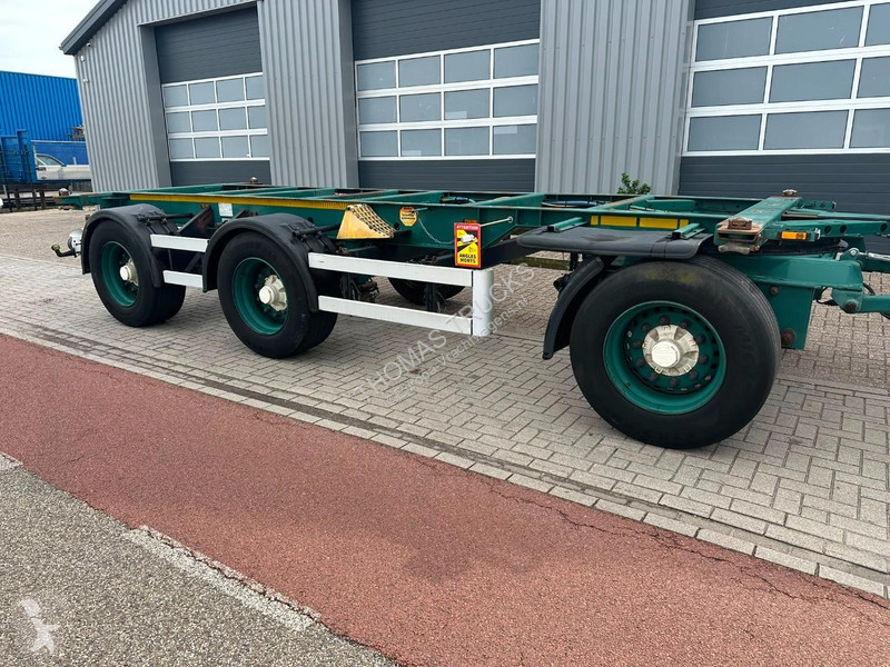 مقطورة Krone AD, 20 Ft Container, Lift-Axle,...