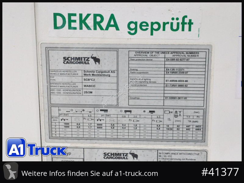 مقطورة Schmitz Cargobull ZKO 18, Thermoking, BI...