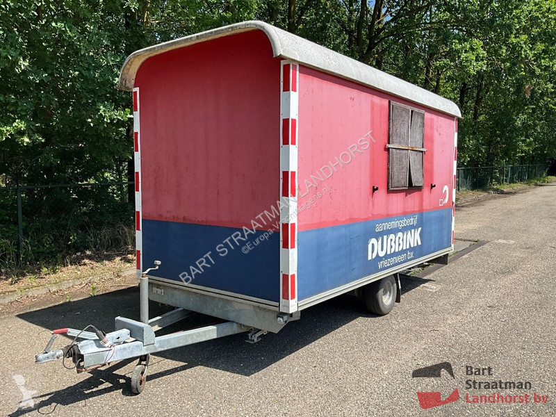 Släp Atec PB1 met Brouwer schaftkeet.