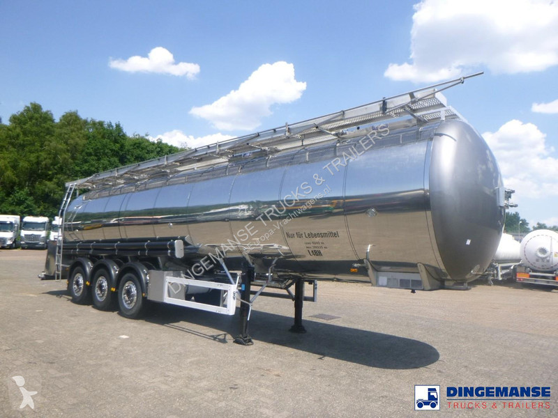 مقطورة Feldbinder Food tank inox 39 m3 / 3 comp