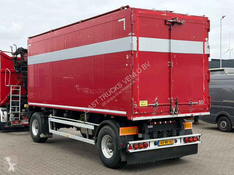 مقطورة Jumbo 40m3 Kipper Schamel Aanhangwagen