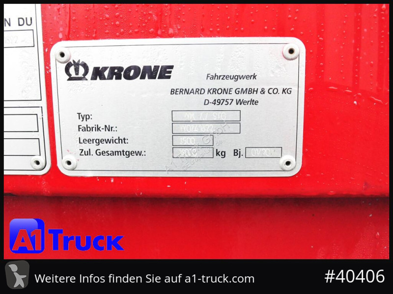 مقطورة Krone BDF 7,82 Wechselbrücke, 2680mm...