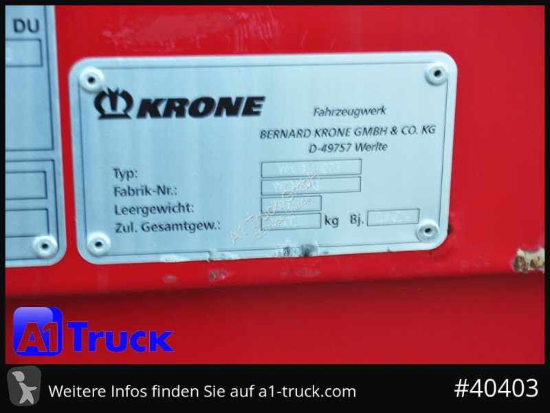 مقطورة Krone BDF 7,82 Wechselbrücke, 2680mm...