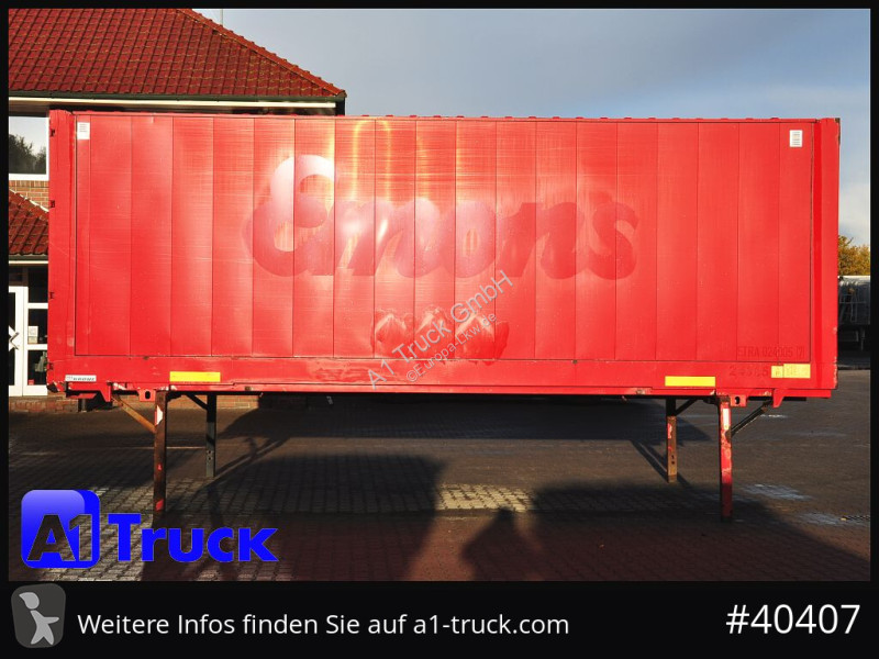 مقطورة Krone BDF 7,82 Wechselbrücke, 2680mm...