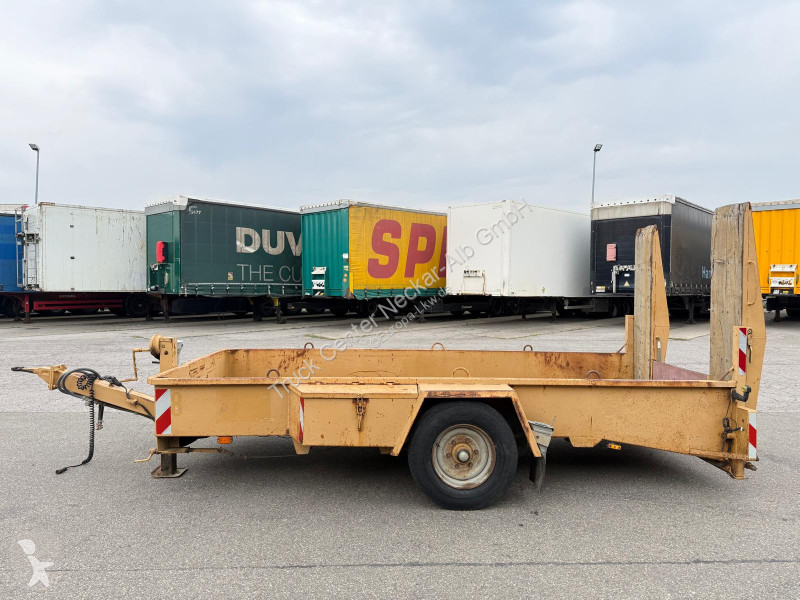 Rimorchio    1 Achs Tieflader 2m Rampen TÜV neu...