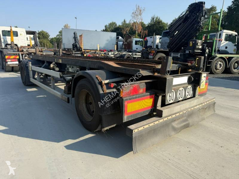 مقطورة Samro Dolly 2 essieux porte caisson