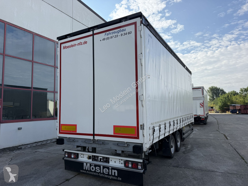 Remorque Möslein TPW 105 D  Tandem- Planenanhänger